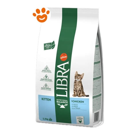 Affinity Libra Cat Kitten Pollo  - Affinity Libra Cat Kitten Pollo - Sacco Da 1,5 Kg