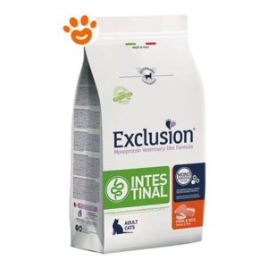 Exclusion Cat Intestinal Adult Maiale e Riso  – Exclusion Cat Intestinal Adult Maiale e Riso – Sacco Da 1,5 Kg