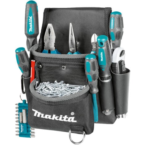 Makita E-15198 Borsa Contenitore A 2 Tasche Per Cintura Utensili Manuali