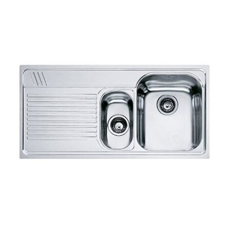 Franke Armonia AML 651. Tipo di lavello: Lavello montato su piano, Forma del lavandino: Rettangolare, Materiale del lavandino: Acciaio inox. Larghezza: 1000 mm, Profondità: 500 mm, L... - 101.0022.386