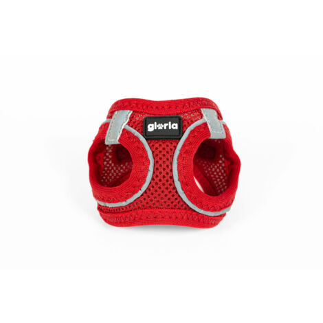 Imbracatura per dog gloria trek star 24-26 cm 28-28,6 cm red xxs