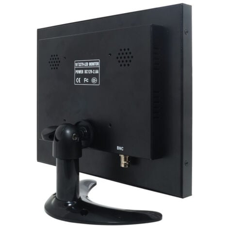 TrAdE Shop Traesio - Tv Televisore Monitor Digitale 10.1 Tft Videosorveglianza Cctv Av Vga Bnc Hdmi -