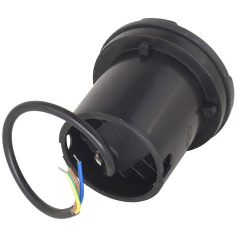 TrAdE Shop Traesio - Faretto 5w Watt Led Segnapasso Terra Tondo Incasso Ip65 Luce Bianca Calda 3000k -