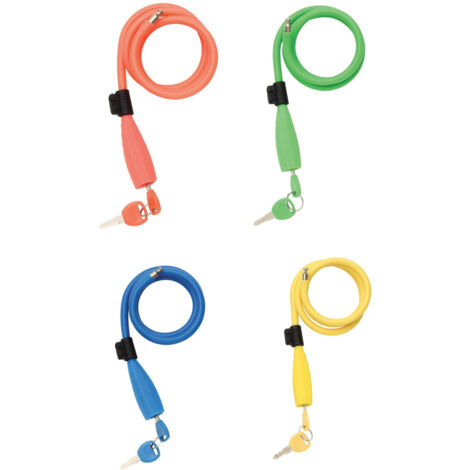 TrAdE Shop Traesio - Catena Bici Bicicletta Lucchetto Antifurto Moto Scooter Catenaccio In Acciaio -