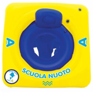 TrAdE Shop Traesio – Salvagente Gonfiabile Bambino Neonato Mare Con Mutandina E Schienale 65x65cm –