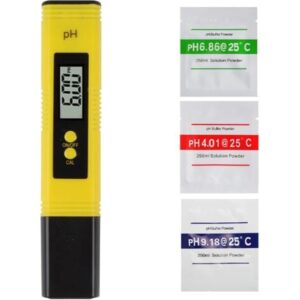 Misuratore di pH elettronico Misuratore di pH, con display LCD, Gamma di misuratore di pH 0,00-14,00 Ph