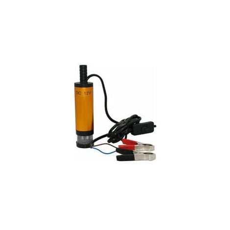 Pompa sommergibile silver-12V per pompaggio acqua diesel 38mm Pompa di trasferimento carburante diesel olio acqua Pompa sommergibile elettrica Pompa benzina diesel DC