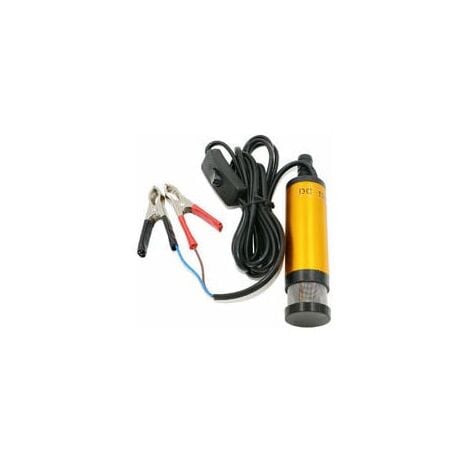 Pompa sommergibile silver-12V per pompaggio acqua diesel 38mm Pompa di trasferimento carburante diesel olio acqua Pompa sommergibile elettrica Pompa benzina diesel DC