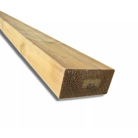 Listello in Legno Impregnato Pino Nordico da 100 cm, sezione 48x98 mm