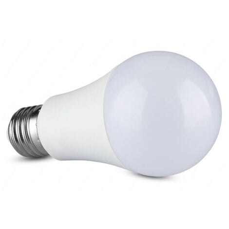 10 LAMPADINE LED V-Tac Bulbo E27 9W WATT LAMPADINA LUCE CALDA