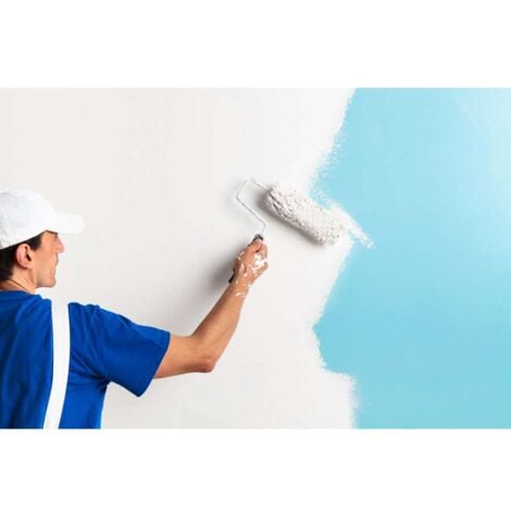 MaxMeyer Bianca, Pittura per Interni Lavabile Monomano 2-in-1, Bianco, 14L