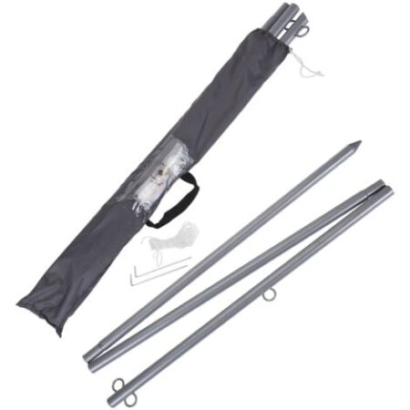 Palo per vela da ombreggiamento di 2,2 m  Ø: 25 mm