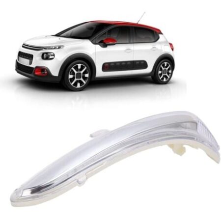 Alloggiamento indicatore di direzione specchietto retrovisore sinistro di ricambio per Citroen C3 C4 Peugeot 208 2008 OE: 1607512680