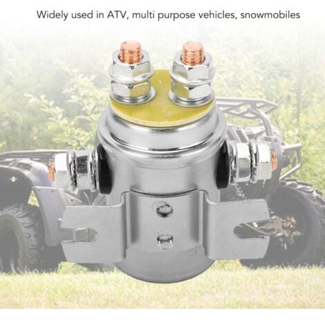 Relè per verricello, solenoide per verricello da 300 A, relè per verricello elettrico, accessorio relè di avviamento impermeabile per ATV fuoristrada DC 12 V