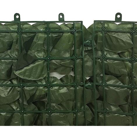 Siepe Verde Artificiale Da Giardino Evergreen Edera Rotolo 3mt. X H.1,5mt.