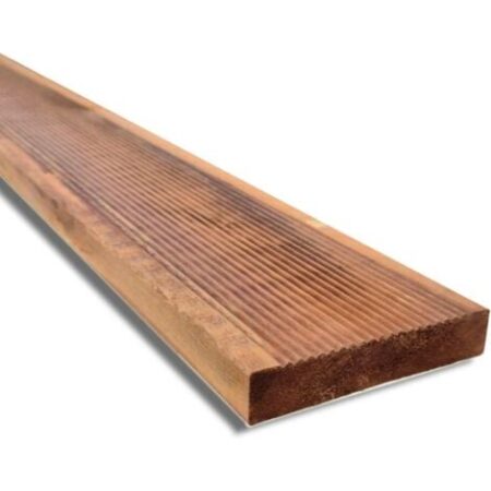 Pavimento in Legno Antiscivolo da 150 cm, da 14,5x2,8 cm, Impregnato