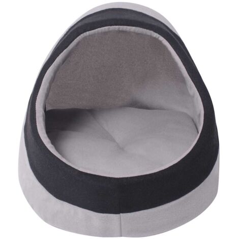 vidaXL Cuccia per Gatti Grigio e Nero L