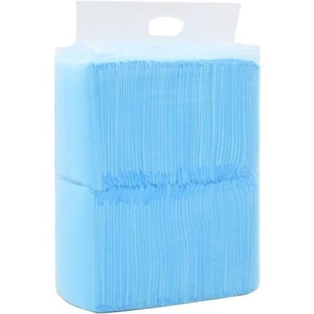 vidaXL Tappetino Igienico per Cani 100 pz 60x45 cm Tessuto non Tessuto