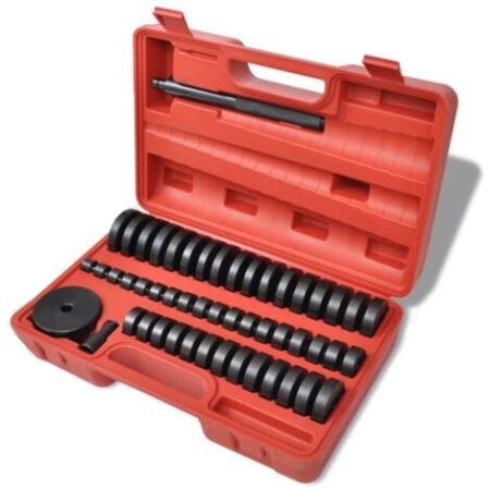 vidaXL Set Dischi Boccola Cuscinetto Guarnizione 18 - 65 mm 51 pz