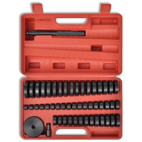vidaXL Set Dischi Boccola Cuscinetto Guarnizione 18 - 65 mm 51 pz