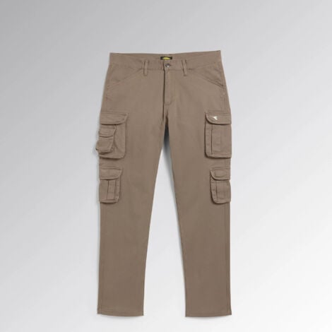Diadora PANT WAYET CARGO pantaloni da lavoro beige naturale taglia S