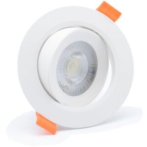 Faretto LED incasso tondo Duralamp 7W 4000K 40° Bianco VA03L140T