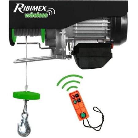 Paranco elettrico con telecomando Ribimex PE200/400/T