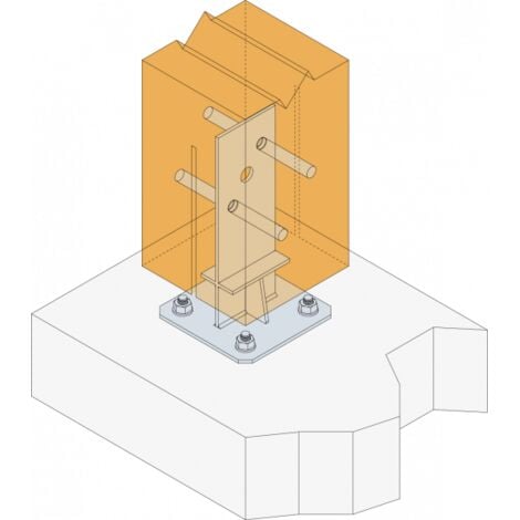 Pin per connettore STD Larghezza 100 mm - 12 mm
