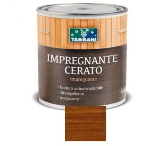 IMPREGNANTE PROTETTIVO FINITURA CERATA PER LEGNO TASSANI 0,75 LT Noce Chiaro