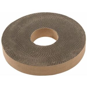 Ferplast Tiragraffi PA 5195 Tiragraffi in cartone per gatti. Variante PA 5195 – Misure: Ø 24.5 x 3.5 cm –