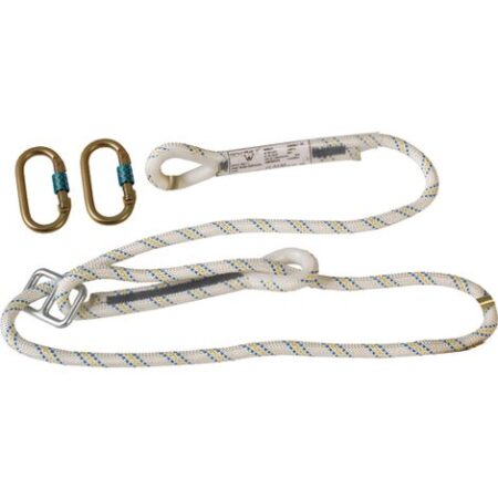 96790 - CORDINO PER IMBRACATURA  200 CM CON 2 MOSCHETTONI MAURER PLUS