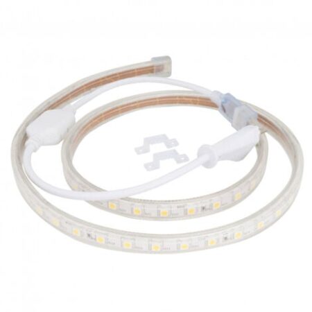 Striscia da 60 LED/M SMD3528 220VAC x13M 40.000H [GR-3528220VAC13M-0006]-Giallo