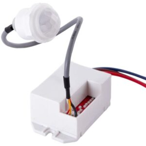 Sensore di Movimento Incasso Mini 140ﾂｺ 笆ｺ300W