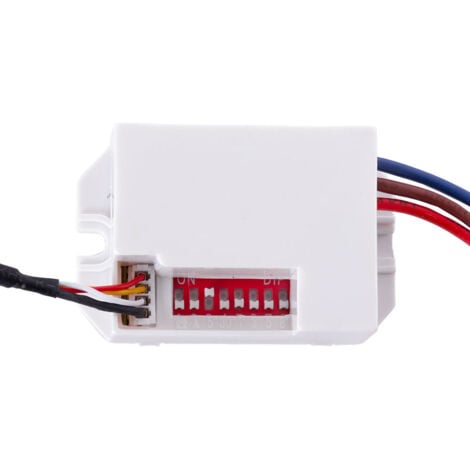 Sensore di Movimento Incasso Mini 140ﾂｺ 笆ｺ300W
