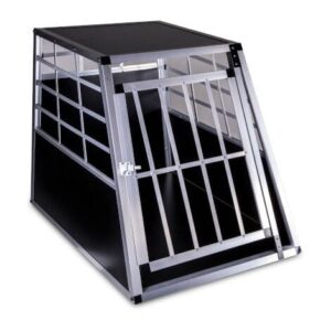 Box cane per auto in alluminio taglia media e grande