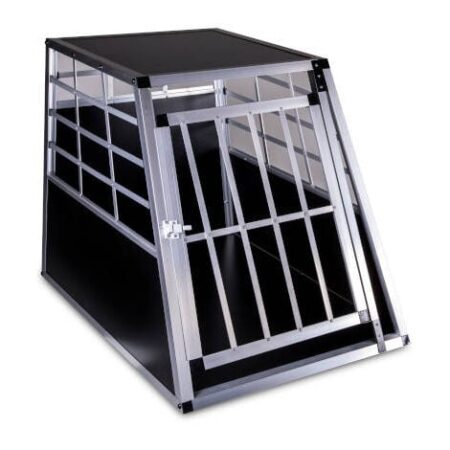 Box cane per auto in alluminio taglia media e grande