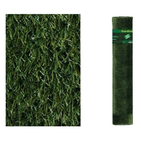 TAPPETI TAPPETO ERBA SINTETICA VERDE GIARDINO H. CM.200 - ROTOLO 20 ML