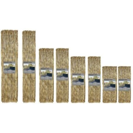 ARELLA PRIVACY Plus © in bamboo CANNICCIO arelle CANNE per RECINZIONE ombra in 8 MISURE Cm. 100x500
