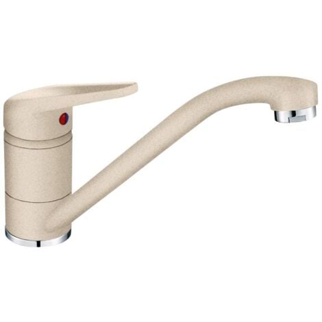 Franke Rubinetteria - Miscelatore monocomando da lavello FC 9541.085, riflessi di sabbia 115.0470.654