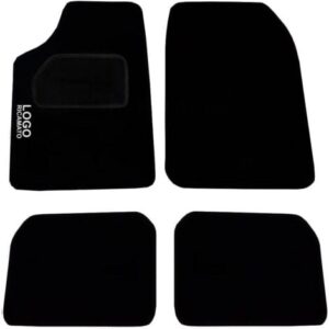 Lupex Shop Tappetini auto in moquette con strappo compatibili per Musa
