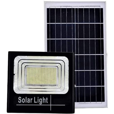 Faro Led 200w Con Pannello Solare Luce Fredda Faretto Led Casa Giardino Esterno