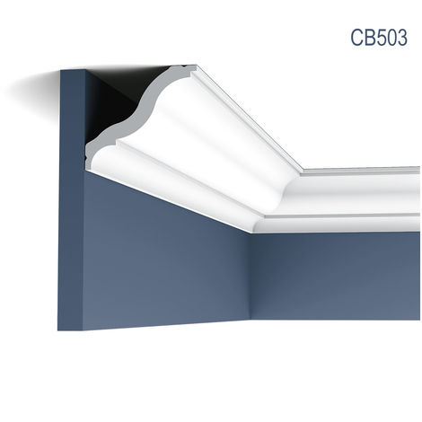 Cornici angolare aspetto stucco decorativo Cornicione Orac Decor CB503N BASIXX
