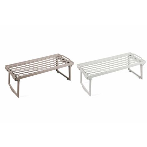 PRATIK DIVISORIO SCAFFALE IN PLASTICA PER CUCINA 45X20X16 CM COLORI ASSORTITI