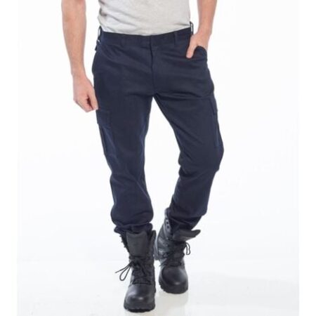 Pantaloni Da Lavoro Elasticizzati Combat Blue 48