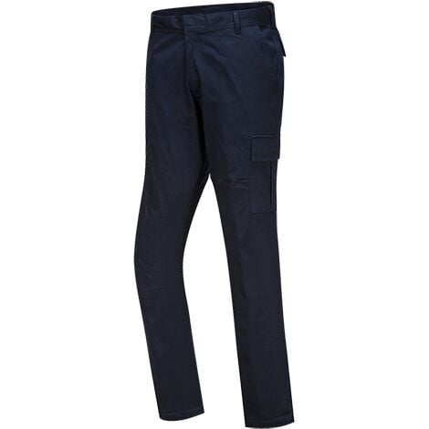 Pantaloni Da Lavoro Elasticizzati Combat Blue 48