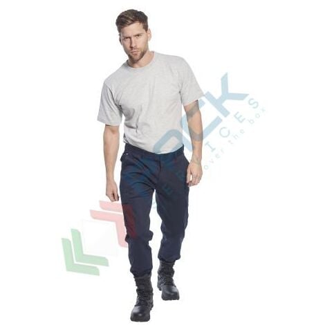 Pantaloni Da Lavoro Elasticizzati Combat Blue 48