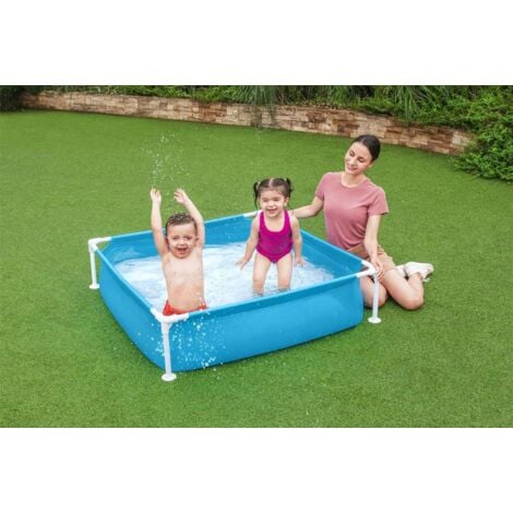 PISCINA QUADRATA BIMBO BIMBI BAMBINI IDEA CM 122X122X30 00118