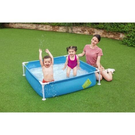 PISCINA QUADRATA BIMBO BIMBI BAMBINI IDEA CM 122X122X30 00118