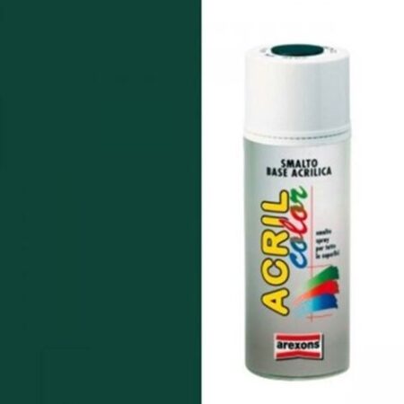 Vernice Spray Arexons Colore Verde Muschio Ral 6005   400 Ml -PZ 6  Ferr 104005