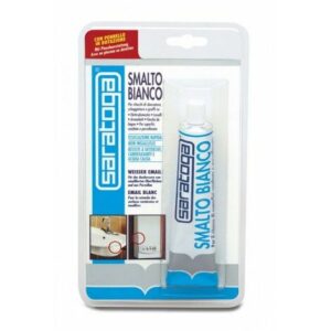 Smalto Bianco ritocchi di superfici smaltate, porcellanate, elettrodomestici 45g